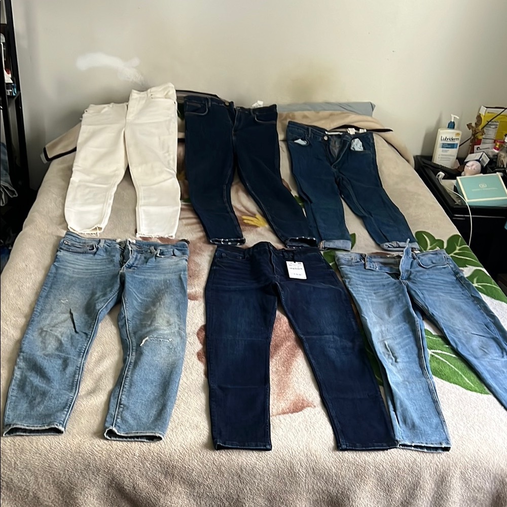 Zara denim collection * bundle of 6 pieces